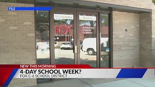 FOX C6 School District considering 4day school week [upl. by Nuahsar]