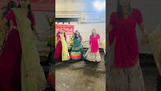 garba step 🫶 garbasteps navratri Bhoomipatelvlogs [upl. by Namwob835]