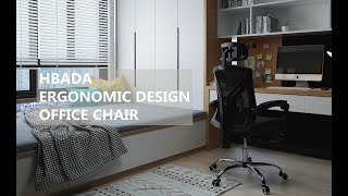 A NEW Herman Miller Alternative HBADA E3 Ergonomic Chair [upl. by Lessard830]