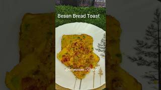 Bread Besan Toast  Veg Toast  Bread recipe trending shorts viralshorts viralvideo [upl. by Eutnoj]