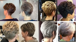 CORTES CABELLO PARA MUJER 2023 DE 50 Y 60 ANSO CORTES DE PELO MUJER [upl. by Ag]