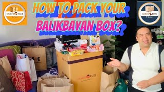 HOW TO PACK YOUR BALIKBAYAN BOX Cargo Plus Thailand  Cargo Plus Philippines Buhay OFW [upl. by Jeritah]