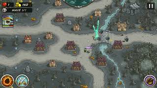 Kingdom Rush Frontiers TD  Desecrated Grove Iron Challenge [upl. by Valma]