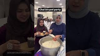 Aapko Khana Hai Chai Biryani 🤪❤️ hkrshorts hkrbakingacademy [upl. by Hanway]