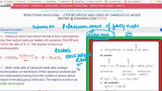 Kolbe electrolysisClass12 Chemistry12CBSENCERT [upl. by Vlada]