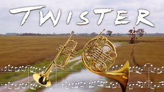 Twister  Wheatfield  French Horn amp Trumpet Cover [upl. by Alimrahs974]