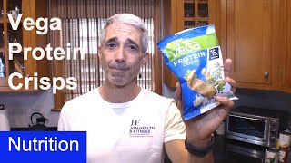 Vega Protein Crisps A Salty High Protein Snack Alternative [upl. by Nahtnamas]