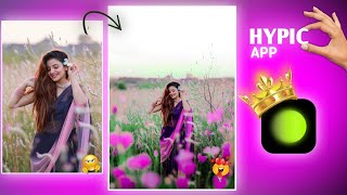 Hypic App Photo Editing  Instagram Trinding Photo Editing Hypic app tutorial [upl. by Alburg]