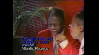 Kwame  The Man We All Know And Love 1989 [upl. by Akinod]