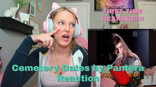 First Time Hearing Cemetery Gates by Pantera  Suicide Survivor Reacts [upl. by Aisereht]