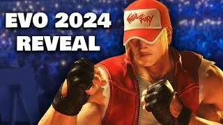 Terry Bogard Joins the Street Fighter 6 Roster  EVO 2024 Crowd Reaction [upl. by Ottinger]