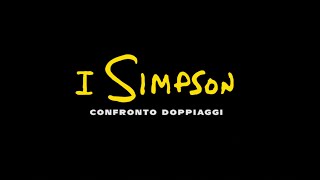 I SIMPSON 1991  2020 confronto doppiaggio [upl. by Quartet]