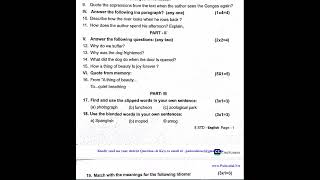 8th English 2nd Mid Term Test 2022 Original Question Paper Tirupattur District [upl. by Yehs316]