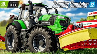 LS22 Bessere Performance und schöneres Bild dank DLSS und DLAA  Farming Simulator 22 Spotlight [upl. by Ninnetta501]