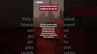 2024 Parent Visa UK  Bringing Parents to the UK as Dependents ytshorts [upl. by Tallbott275]