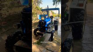 New Holland 3230 NX  42 Hp Tractor Washing shorts tractorvideo [upl. by Ecnatsnok]