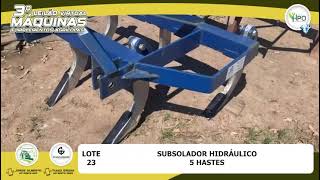 Lote 23  Subsolador 5 Hastes [upl. by Maxine]