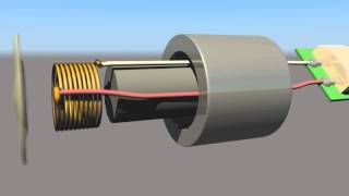 MUS 493  Dynamic Microphone  Exploded View [upl. by Misty]