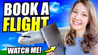 HOW TO BOOK A FLIGHT TICKET ONLINE stepbystep guide for beginners [upl. by Ocicnarf]