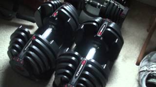 Bowflex Selecttech Dumbells 5521090 Comparison [upl. by Healion419]