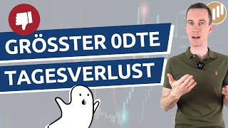 Größter Tagesverlust im 0DTE im Jahr 2024  Monatliches Trading Review [upl. by Ogu]