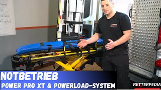 NOTBETRIEB  Stryker Power Pro XT  PowerloadSystem im Rettungsdienst [upl. by Aehtla291]