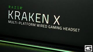 First Look At Razers NEW 50 Gaming Headset  Razer Kraken X [upl. by Ysnat]