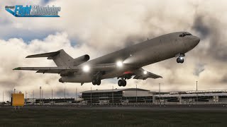 Real 737 Pilot LIVE  South African Operations in the FSS Boeing 727  Microsoft Flight Simulator [upl. by Annie]