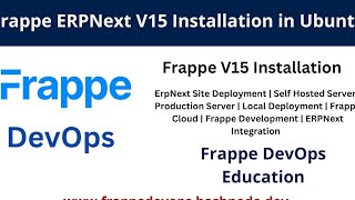 How to install Frappe ERPNext Version 15 Part 2  Frappe ERPNext Installation [upl. by Ahsiled675]