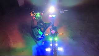 HOW TO MODIFIED YOUR BICYCLE🔥🔥🔥🔥🔥 Install fog light in Bicycle Best Modification in India Part 09 [upl. by Nanaj]