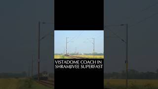 SHRAJIVEE SUPERFATS 12391 SPECIAL VESTADOME COACH shortsfeed [upl. by Hulbig]