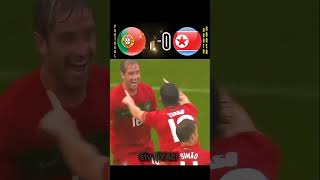 Portugal Epic 71 Victory Over North Korea  2010 World Cup Masterclass football youtube shorts [upl. by Luaped997]