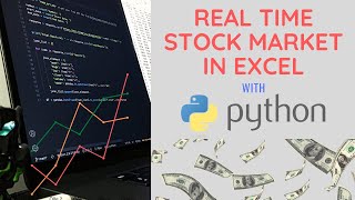 Python Script Real Time Stock Market Data Analysis with Python  Excel Data Scraping in 15 minutes [upl. by Nnyleimaj]