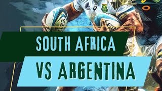 Springboks Vs Argentina 2nd Half 28 September 2024 [upl. by Htebi242]