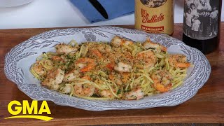 Chef Anthony Vitolo shares shrimp scampi recipe [upl. by Adiuqram]