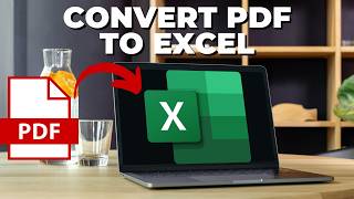 How To Convert PDF to Excel 2024 [upl. by Retniw]