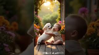 Baby and dog video [upl. by Queenie]