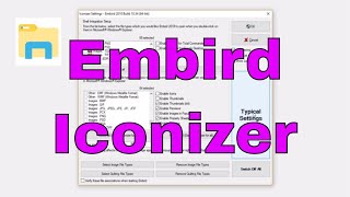 Embird Basic Manager Use Embird Iconizer to see your embroidery files [upl. by Richarda]