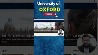 How to get Admission into the University of Oxford UK  Oxford University Review oxford [upl. by Blondelle]