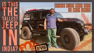 The Craziest Modified JEEP Wrangler Rubicon JL in India  Review [upl. by Yahs]