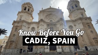 Everything to Know Before You Go to Cadiz Spain [upl. by Anirahc19]