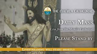 Daily Mass at the Manila Cathedral  April 12 2024 730am [upl. by Melly151]