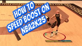 How to Speed Boost In 2k25 [upl. by Atteuqal]