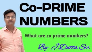 Co Prime Number  Class 6 CBSE NCERT [upl. by Llenahs]