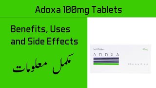 Adoxa  Doxycycline  Adoxa 100 MG Tablet Benefits Uses And Side Effects  Ali Care Pharmacy [upl. by Cart]