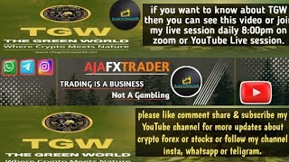 TGW ZOOM MEETING live session ajafxtrader crypto tgw tgwteam1 cryptocurrency token fx coin [upl. by Atneciv752]