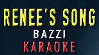 Renees Song  Bazzi Karaoke Acoustic Instrumental [upl. by Nivanod]