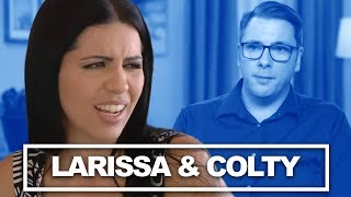 Colt Flirts with his Waitress  90 Day Fiancé  Larissa and Colt [upl. by Marlyn]