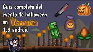 ¿CÓMO INVOCAR A LA LUNA CALABAZA EN TERRARIA🙀  terraria 144  terrariagameplay halloween [upl. by Anicart]