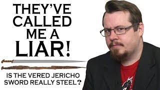 Is the Vered Jericho Sword really made of steel [upl. by Boswell539]